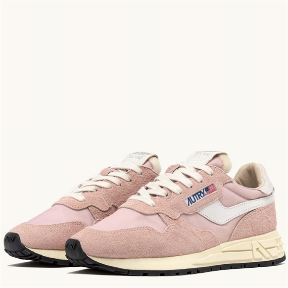 Autry Reelwind Low Sneakers, Powder Pink